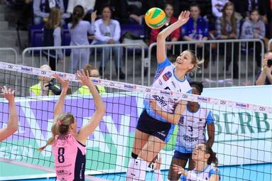 Liga Mistrzyń: Chemik Police - Pomi Casalmaggiore 1:3