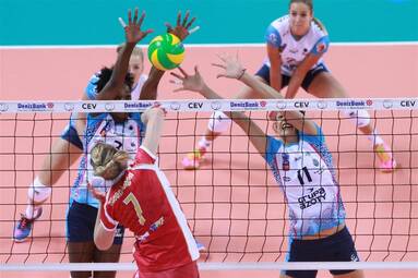 Liga Mistrzyń: Agel Prostejów - Chemik Police 0:3
