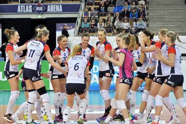 Puchar Polski: Budowlani Łódź - Tauron MKS Dąbrowa Górnicza 3:0