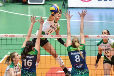 Poniedziałek z ORLEN Ligą: Impel Wrocław - PGE Atom Trefl Sopot 3:2