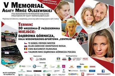 Piąta edycja Memoriału im. Agaty Mróz-Olszewskiej