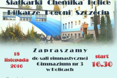 Zawodniczki vs. sztab Chemika dla świątecznej paczki