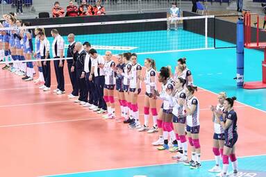 LM: Chemik Police - Telekom Baku 3:1