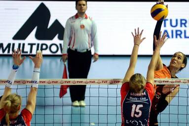 Pucharu CEV: Galatasaray Stambuł - Grot Budowlani Łódź 3:1