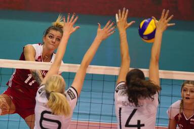 Montreux Volley Masters: Polska - Niemcy 3:2