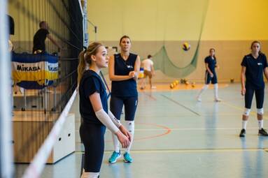 Wspólne treningi Impela z Dresdner SC. Sparing otwarty dla kibiców
