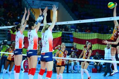 Liga Mistrzyń: Grot Budowlani Łódź - Galatasaray SK Stambuł 1:3