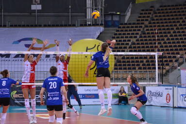 Ćwierćfinał PP: ŁKS Commercecon Łódź - Developres SkyRes Rzeszów 3:1