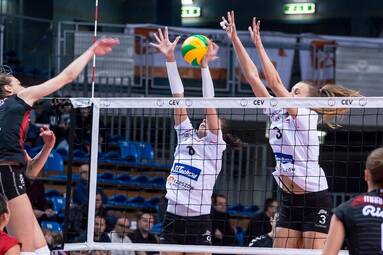 Liga Mistrzyń: ASPTT Miluza VB - Developres SkyRes Rzeszów 1:3