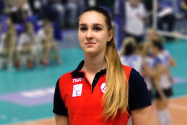 Julia Piotrowska środkową Enea PTPS Piła