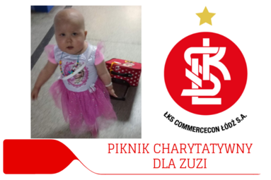ŁKS Commercecon partnerem pikniku charytatywnego dla Zuzi