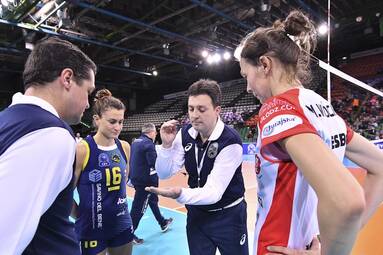 LM: Savino Del Bene Scandicci - ŁKS Commercecon Łódź 3:0
