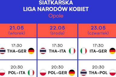 Kolejna pula biletów na VNL już dostępna!