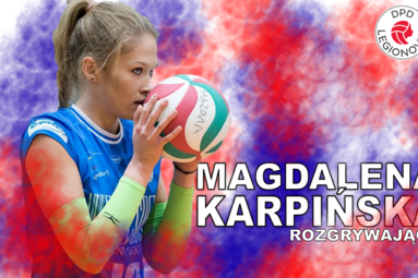 Magdalena Karpińska dołącza do DPD Legionovii