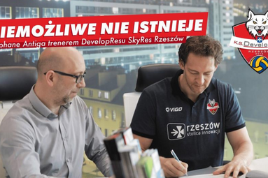 Stephane Antiga trenerem Developres SkyRes Rzeszów