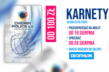 Karnety Chemika Police sezon 19/20