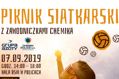 Piknik z siatkarkami Chemika