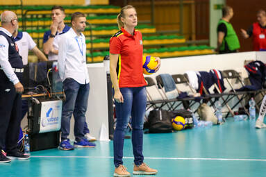 Agnieszka Rabka o meczu z Grotem Budowlanymi Łódź