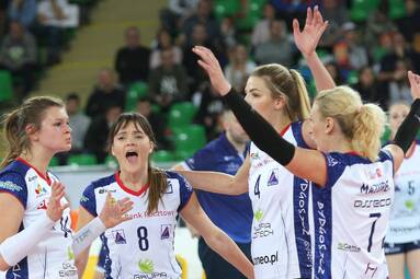 Piątek z LSK: Bank Pocztowy Pałac Bydgoszcz - ŁKS Commercecon Łódź  0:3