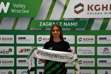 Joanna Chorąża dołącza do seniorskiego zespołu #VolleyWrocław