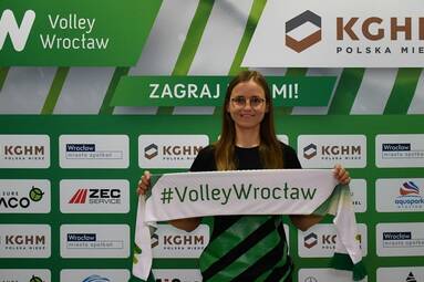 Adrianna Szady rozgrywającą #VolleyWrocław