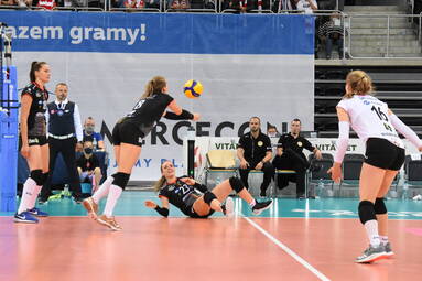 Galeria z meczu ŁKS Commercecon Łódź - BKS STAL Bielsko-Biała