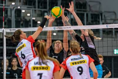 LM: ŁKS Commercecon Łódź - Calcit Kamnik 3:0