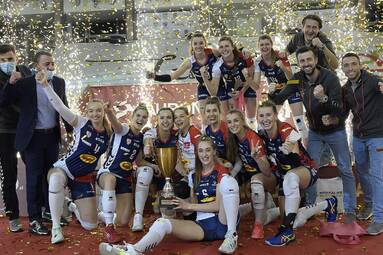 Superpuchar PLS: Grupa Azoty Chemik Police - Grot Budowlani Łódź 1:3