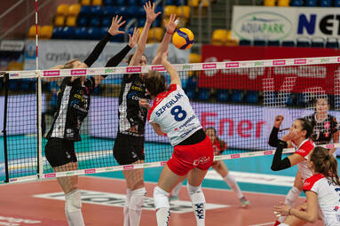 Poniedziałek z TAURON Ligą: Energa MKS Kalisz - ŁKS Commercecon Łódź 0:3