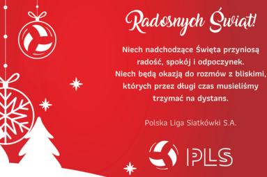 Życzenia od Zarządu, Rady Nadzorczej oraz Pracowników Polskiej Ligi Siatkówki