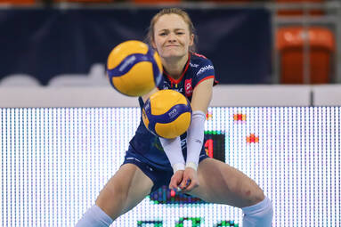 Galeria z meczu BKS BOSTIK Bielsko-Biała - ŁKS Commercecon Łódź
