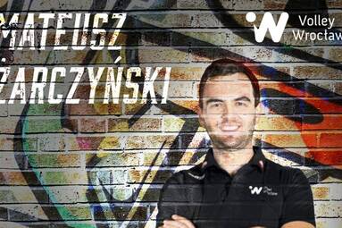 Mateusz Żarczyński drugim trenerem #VolleyWrocław