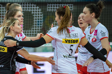 Niedziela z TAURON Ligą: ŁKS Commercecon Łódź - Grupa Azoty Chemik Police 3:1