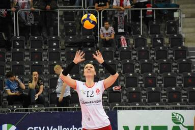 Puchar CEV: ŁKS Commercecon Łódź - Mladost Zagrzeb 2:3