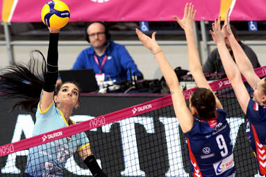 TAURON Puchar Polski: Developres BELLA DOLINA Rzeszów - Grot Budowlani Łódź 3:1