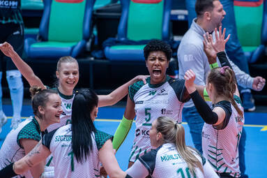 Galeria z meczu #VolleyWrocław - UNI Opole