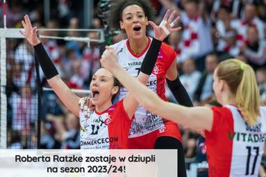 Roberta Ratzke zostaje w ŁKS Commercecon Łódź na sezon 2023/2024!