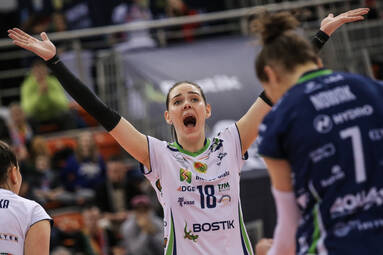 Zdjęcia z meczu BKS BOSTIK Bielsko-Biała - ROLESKI GRUPA AZOTY Tarnów 