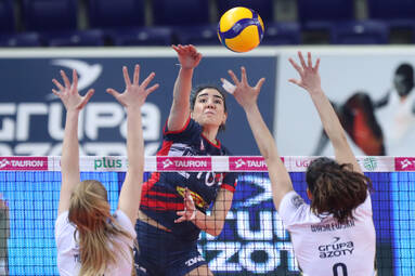 Zdjęcia z meczu Grupa Azoty Chemik Police - Grot Budowlani Łódź  
