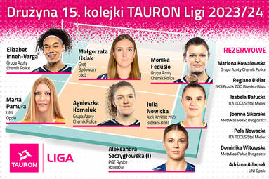 Drużyna 15. kolejki TAURON Ligi