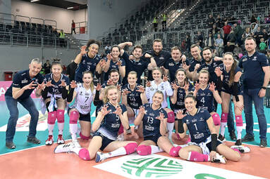 Grupa Azoty Chemik Police po raz drugi lepsza od Grot Budowlanych Łódź. Zagra o mistrzostwo Polski! [ZDJĘCIA]