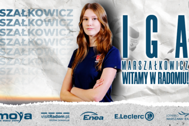 Iga Marszałkowicz nową zawodniczką MOYA Radomka Radom
