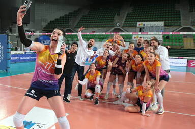 Niedzielny tie-break również w Bydgoszczy. Metalkas Pałac Bydgoszcz podzieliła się punktami z ITA TOOLS STALĄ Mielec [ZDJĘCIA]