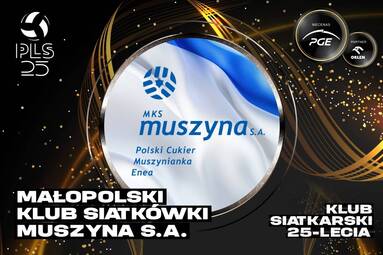 Nominowani w kategorii Klub 25-lecia TAURON Ligi: Muszynianka Muszyna