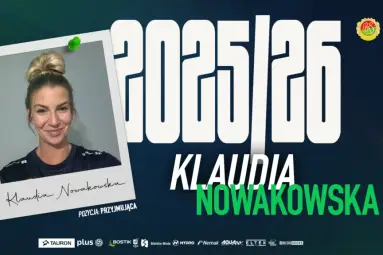 Klaudia Nowakowska przyjmującą BKS-u BOSTIK ZGO Bielsko-Biała