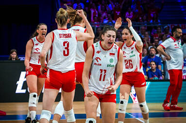 W pierwszym meczu finału VNL Polki dostarczyły fanom potężną dawkę adrenaliny [ZDJĘCIA]