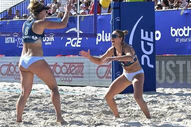 Grand Prix PGE na plaży w Ustce.  ECO HARPOON LOS Nowy Dwór Mazowiecki najlepszy spośród drużyn TAURON Ligi