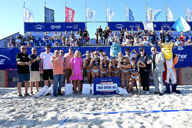 ECO HARPOON LOS Nowy Dwór Mazowiecki wygrywa Grand Prix PGE na plaży w Ustce [ZDJĘCIA]